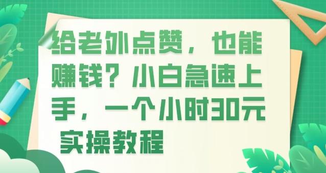 给老外点赞，也能赚钱？小白急速上手，实操教程-雲鼎文化传媒
