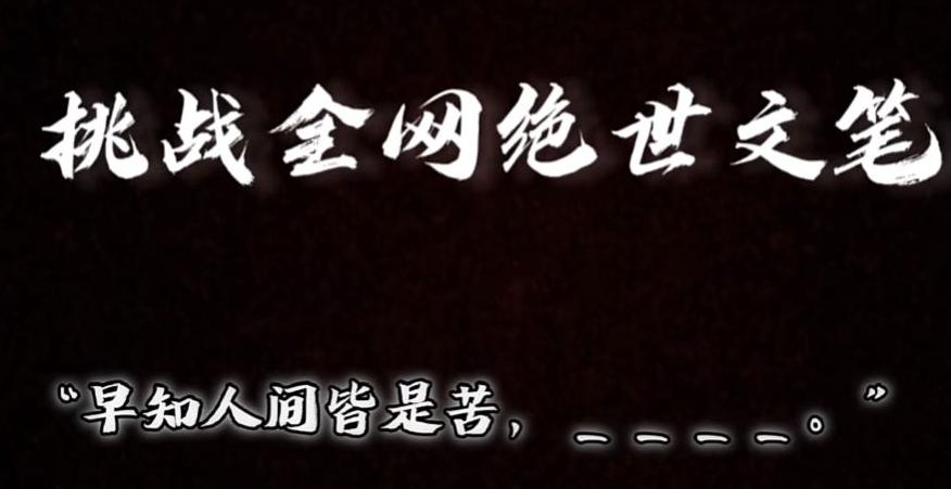 视频号小众玩法，文笔挑战，互动拉满，轻松赚取分成收益！小白也可当天上手-雲鼎文化传媒